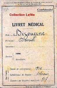 002 FAUX PAPIER 1940 D EVASION DU CAPITAINE LAFITE ALIAS BIZOUERZNE   (4)